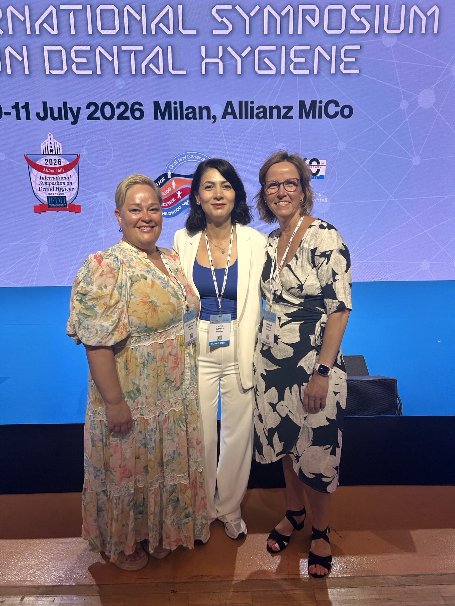 Read more about the article Hilsen fra ISDH 2026 i Milano: Munnhelse mer enn bare tenner