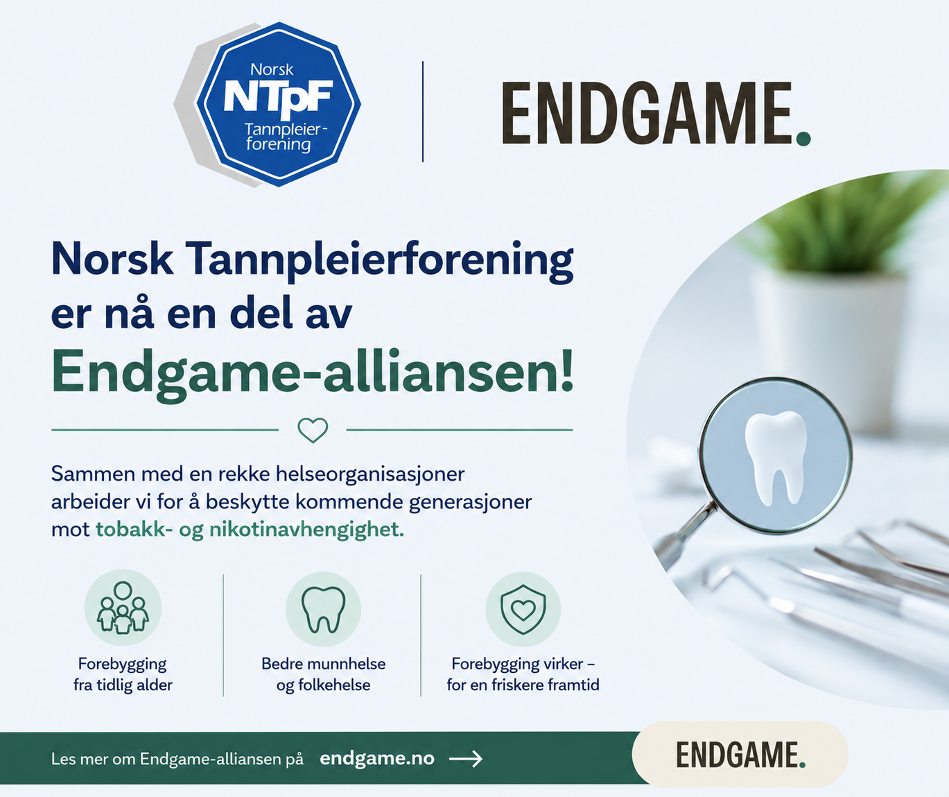 Read more about the article NTpF er en del av Endgame-alliansen